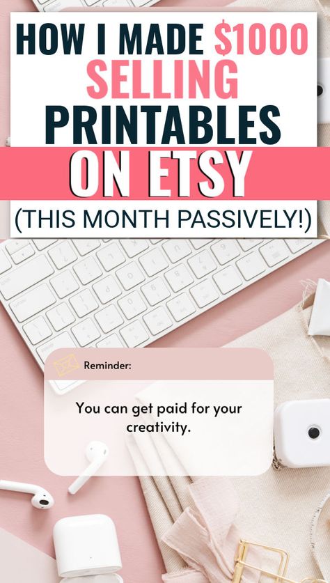 Selling Printables On Etsy, Printables Business, Making Money On Etsy, Selling Printables, Printables On Etsy, Starting An Etsy Business, Etsy Tutorial, Etsy Marketing, What To Sell