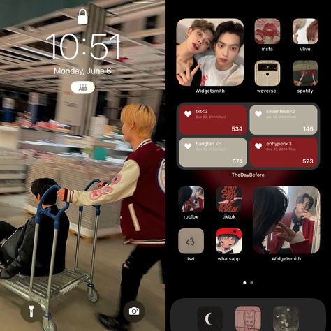 Txt Ios 16, Txt Ios Layout, Enhypen Ios 16, Enhypen Phone Layout, Txt Ios, Kpop Ios Layout, Enhypen Ios, Enhypen Homescreen, Txt Homescreen