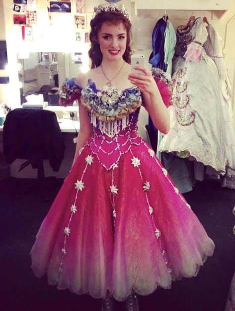 Anna O’Byrne, West End Star Princess Dress, Phantom Of The Opera Christine, Musical Theatre Costumes, Masquerade Dress, Star Princess, Christine Daae, Masquerade Costumes, Theatre Life, Broadway Theatre