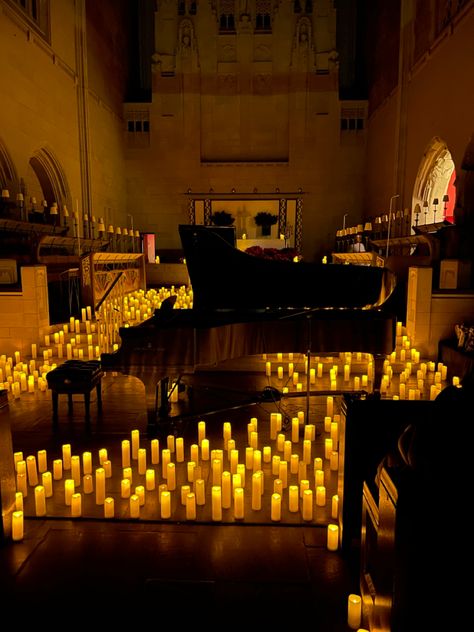 Candles On Stage, Candle Walkway, Candlelight Proposal, Tulum Party, Thirteen Aesthetic, Worship Night, Concert Stage Design, Candle Night, Light A Candle