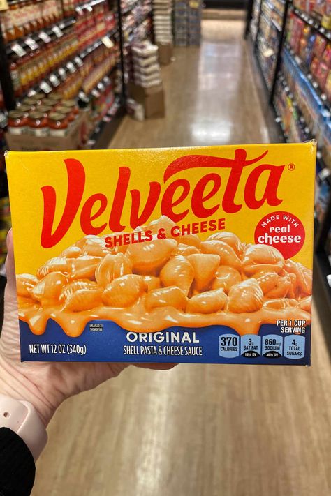 We Asked 3 Chefs to Name the Best Boxed Mac and Cheese, and They All Picked the Same One Box Mac And Cheese, Velveeta Shells And Cheese, Velveeta Mac And Cheese, Boxed Mac And Cheese, Cheese Sauce For Pasta, Cheese Brands, Thanksgiving 2023, Cheese Stuffed Shells, Block Of Cheese