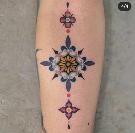 Eastern European Tattoos, Hungarian Tattoo, Swedish Tattoo, Mosaic Tattoo, Tattoo Fixes, Polish Tattoos, Armband Tattoos, Daisy Tattoo, Floral Tattoo Design