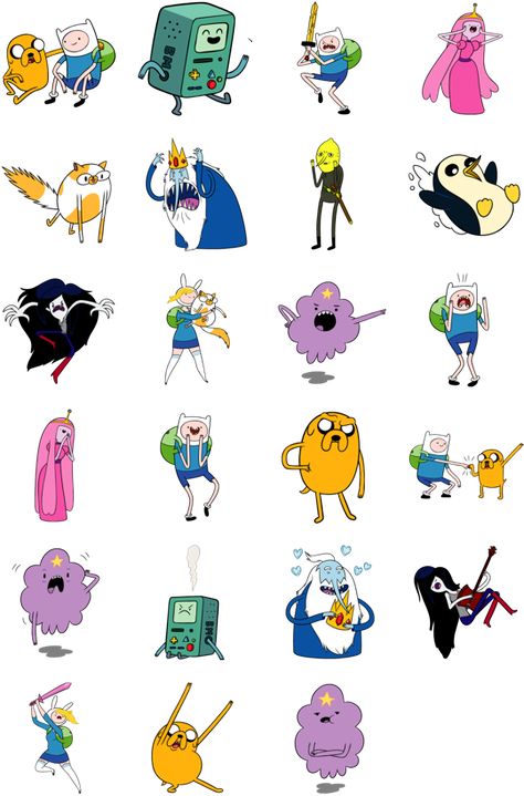 Lemongrab X Lumpy Space Princess, Adventure Time Stickers Printable, Adventure Time Characters All, Cartoon Network Characters Drawings, Gunter Adventure Time, Adventure Time Stickers, Stickers Drawing, Adventure Time Crafts, Olaf Halloween Costume