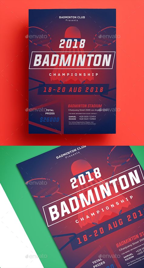 Badminton Flyer Design, Sports Brochure Design Layout, Badminton Tournament Poster Design, Badminton Tournament Poster, Badminton Poster Design, Badminton Poster, Sports Template, Badminton Championship, Badminton Club