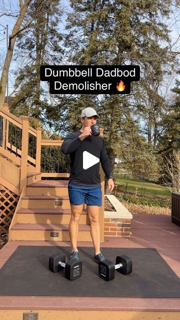 Todd VanKerkhoff on Instagram: "Full Body Blast 💥 Crush 3 rounds of this dumbbell circuit! Full-body workouts like this 3 times per week, plus three 30min sessions of a form of cardio that you enjoy, is a sure recipe for success. (Adjust reps as needed - this is what worked well for me.) #fullbodyworkout #dumbbellworkout #circuittraining #homefitness #homeworkout #dadbod #fitdad #movementismedicine" Full Body Blast, Recipe For Success, Circuit Training, Dad Bod, Dumbbell Workout, Full Body Workout, Full Body, At Home Workouts, Cardio