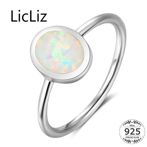 Smarter Shopping, Better Living! Aliexpress.com Opal Stone Ring, Sterling Silver Opal Ring, Silver Opal Ring, Engagement Proposal, Opal Wedding, Wedding Engagement Ring, Proposal Engagement, Proposal Ring, Opal Stone