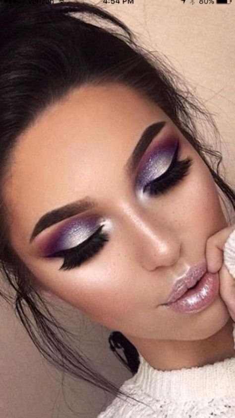 Makeup With Purple Dress, Halloween Make-up Looks, Lavender Dress, Halloween Makeup Scary, Makeup Mistakes, Nyx Makeup, Cheap Makeup, Makeup Guide, Halloween Makeup Looks