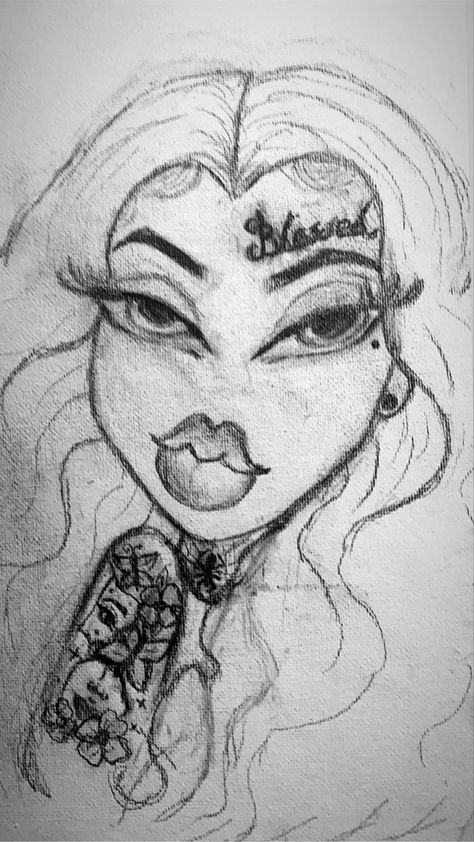 Bratz Eyes Drawing, Bratz Drawings Pencil, Bratz Sketches, Bratz Doll Drawing, Bratz Drawings, Freedom Drawing, Bratz Art, Doll Drawing, Brat Doll