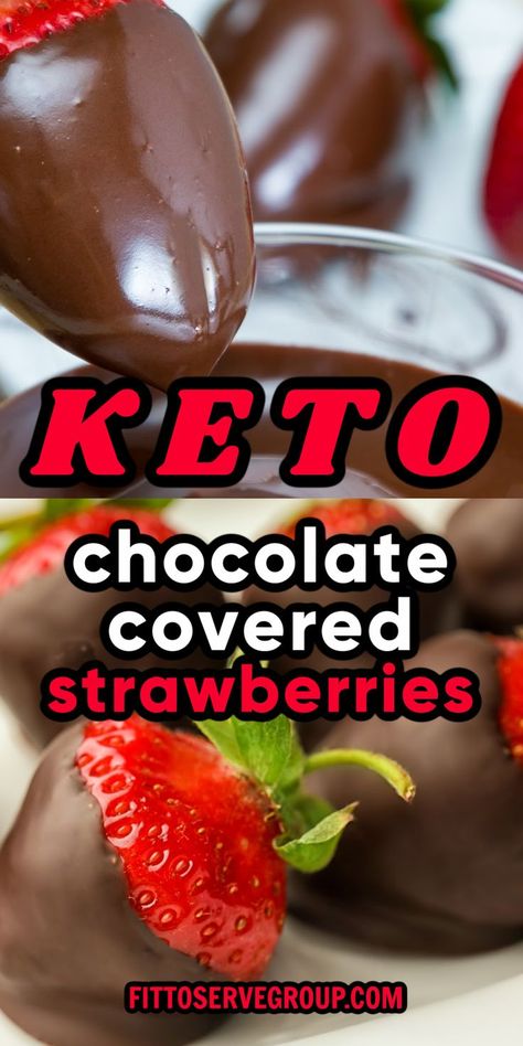 Sugar Free Chocolate Covered Strawberries, Keto Chocolate Covered Strawberries, Healthy Chocolate Covered Strawberries, Aip Keto, Keri Soup, Strawberry Gluten Free, Strawberry Recipe, Chocolate Covered Strawberry Recipe, Clean Keto