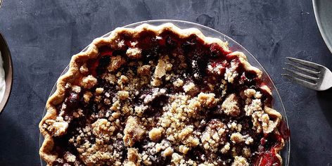 How to make Cranberry-strawberry Crumb Pie Recipe Crumb Pie, Crumb Crust, Cranberry Pie, Strawberry Pie, Crumb Topping, Pies & Tarts, Pies And Tarts, Vanilla Ice, Vanilla Ice Cream