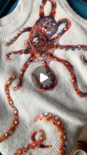 Felted Octopus, Felt Octopus, Greg James, October 20, Artist On Instagram, Message Me, All The Best, Needle Felting, Octopus