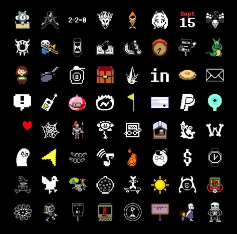 Deltarune App Icons, Undertale Phone Theme, Undertale App Icons, Undertale Homescreen, Undertale Shirt, Diy Spa Treatments, Iphone App Icons, Diy Fashion Projects, Phone Layouts