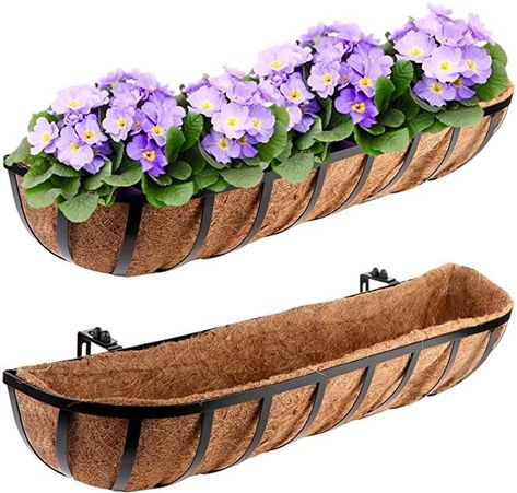 Window Baskets, Stackable Planters, Deck Railing Planters, Horse Trough, Window Box Garden, Patio Railing, Deck Balcony, Planter Window, Railing Planters