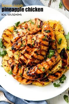 Brown Sugar Pineapple Chicken, Holiday Chicken, Brown Sugar Pineapple, Chile Sauce, Carlsbad Cravings, Pineapple Chicken, Smoked Gouda, Gouda Cheese, Grilled Chicken Recipes