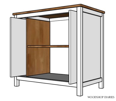 DIY Pocket Door Cabinet Cabinet Door That Slides In, Flipper Doors Cabinets Diy, Slide In Cabinet Doors, Pocket Door Slide Cabinet, Cabinet Pocket Doors Diy, Diy Sliding Cupboard Doors, Diy Pocket Cabinet Doors, Diy Pocket Door Cabinet, Pocket Doors Cabinet