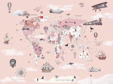 Travel Wallpaper Laptop, Pink World Map Wallpaper, Laptop Template, Asian Maps, Mac Wallpaper Desktop, Pink Wallpaper Laptop, Lap Book, Paper Quilling Cards, Preppy Stickers