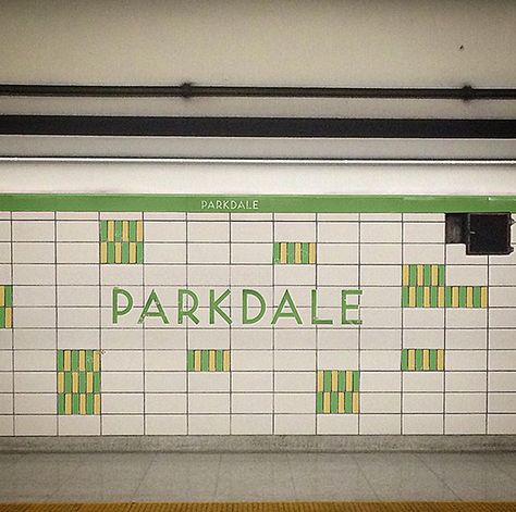 Parkdale subway stop Toronto Subway, Transit Map, Rapid Transit, Do You Remember, The Queen, Toronto, Things To Come, Queen, How To Plan