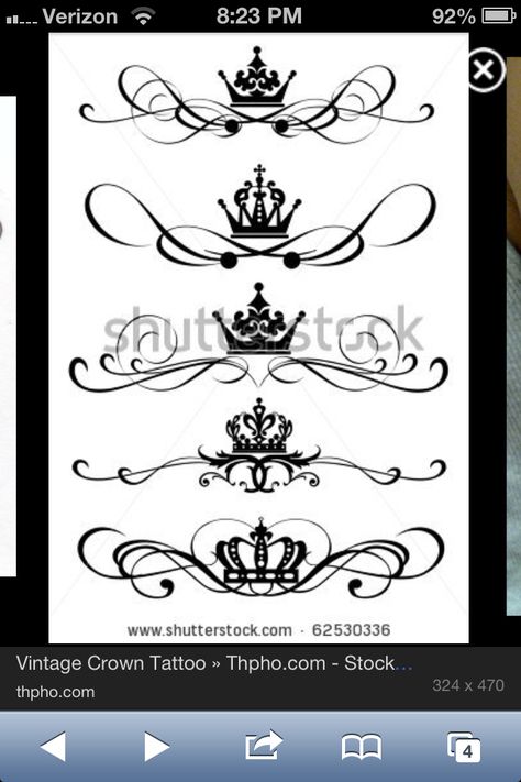 the top crown tattoo but turn the swilrys into an infinity sign. making this appointment soon. Nails Ornaments, Crown Tattoos For Women, Crown Tattoos, Crown Tattoo Design, Geniale Tattoos, Crown Tattoo, Celtic Tattoos, Vintage Crown, Nails 2020