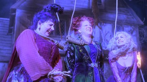 Hocus Pocus Gif, Hermanas Sanderson, Hocus Pocus 1993, Kathy Najimy, Hocus Pocus 2, Kenny Ortega, Best Halloween Movies, Real Witches, Halloween Hocus Pocus