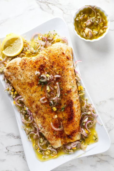 Traeger Smoked Sea Bass Smoked Bass Recipes, Smoked Sea Bass Recipes, Sea Bass Fillet Recipes, Cooking Sea Bass, Smoked Fish Recipe, Shallot Sauce, Sea Bass Recipe, Bass Recipe, Sea Bass Recipes