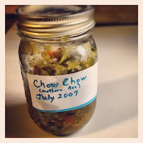 Southern Food Recipes, Chow Chow Relish, Chow Chow Recipe, Appalachian Recipes, Green Tomato Relish, Chow Recipe, Relish Recipe, Canning Vegetables, Tomato Relish