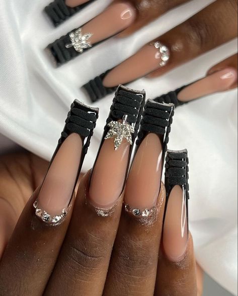 Chromatic Nails, Sweetheart Nails, Nails Matte, Punk Nails, Drip Nails, Modern Nails, Simple Acrylic Nails, Classy Acrylic Nails, Pretty Gel Nails