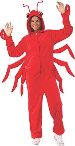 Crab Costume Women, Lobster Halloween, Lobster Costume, 80s Summer, Onesie Costumes, Animal Onesie, Ocean Depth, Comfy Wear, Funny Costumes