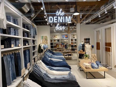 Madewell Denim Edit Store Is Now Open - North Loop Neighborhood Association Denim Bar, New Store Opening, Neighborhood Association, Store Opening, Retail Stores, Madewell Denim, Now Open, Visual Merchandising, Retail Store