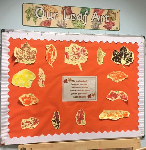 Autumn Display Board Eyfs, Autumn Display Boards Nursery Babies, Nursery Autumn Display, Autumn Display Boards Nursery, Autumn Wall Display Preschool, Autumn Display Boards, Autumn Interest Table Eyfs, Continuous Provision Year 1 Autumn, Curiosity Approach Eyfs