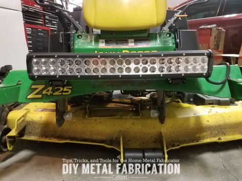 DIY Zero Turn Headlight Installation Guide – DIY METAL FABRICATION .com Mens Ugg Slippers, Zero Turn Lawn Mowers, Led Lighting Diy, Tractor Implements, Zero Turn Mowers, Turn Light, Led Diy, My Bad, Electrical Tape