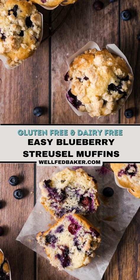 Vegan Gf Blueberry Muffins, Gluten Free Blueberry Streusel Muffins, Gluten Free Blueberry Recipes Healthy, Frozen Blueberry Recipes Gluten Free, Gluten Free Blueberries Muffins, Gf Df Blueberry Muffins, Gluten Free Blueberry Oatmeal Muffins, Healthy Gf Blueberry Muffins, Dairy And Gluten Free Muffins