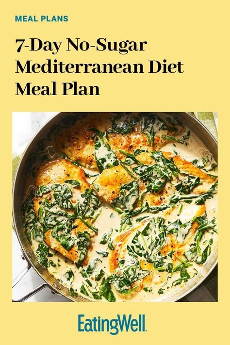 Mediterranean Diet Food List, Mediterranean Recipes Healthy, Mediterranean Diet Recipes Dinners, Med Diet, Mediterranean Diet Meal Plan, Easy Mediterranean Diet Recipes, Mediterranean Diet Plan, Sugar Intake, Diet Food List