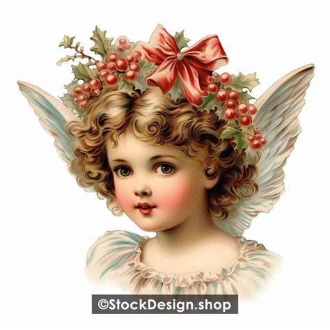 Images Victoriennes, Victorian Christmas Decorations, Victorian Angels, Angel Images, Victorian Scrap, Vintage Angel, Christmas Angel, Victorian Christmas, Fairy Angel