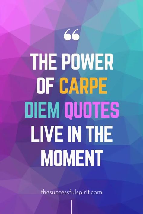 Carpe Diem quotes Seize The Day Quotes, Carpe Diem Quotes, Every Day Is A Gift, Algebra Equations, Life Is What Happens, Take Control Of Your Life, Make It Count, Latin Phrases, Seize The Day