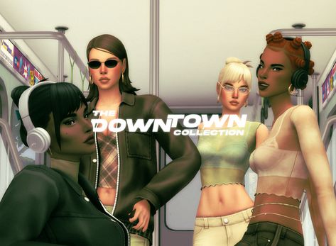 The Downtown Collection (patron download) | greenllamas Sims Cc Download, Sims 4 Cc Free, Free Sims 4 Cc, Black Sims, Houses Black, Sims 4 Cc Download, Mod Hair, Free Sims 4, Sims 4 Game Mods