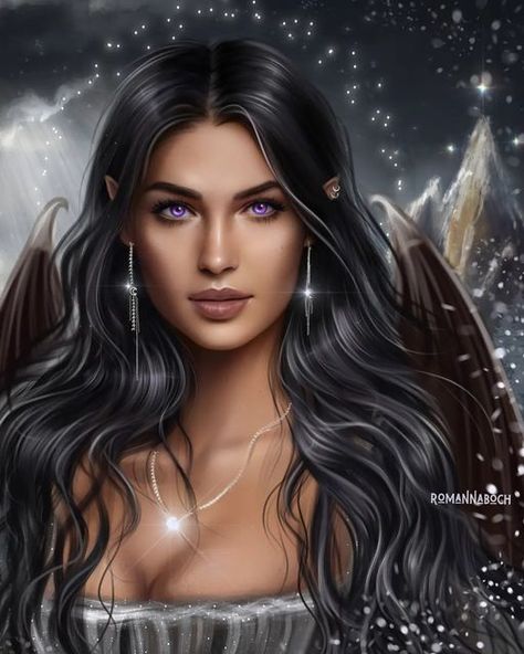 Rhys Sister, Nightcourt Acotar, A Court Of Wings And Ruin, Sarah J Maas Books, Greek Mythology Art, Goddess Artwork, A Court Of Mist And Fury, Mythology Art, Beautiful Dark Art