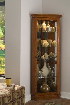 Oak China Cabinet, Corner Curio Cabinet, Corner Curio, Corner Display Cabinet, Crockery Cabinet, Crockery Unit Design, Curio Cabinet Decor, Curio Cabinets, Crockery Unit