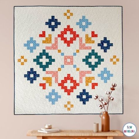 Blog — Sew Mariana Scandinavian Quilts, Color Pages, Barn Quilt Patterns, Pdf Quilt Pattern, Modern Quilt Patterns, Diy Quilt, Barn Quilt, Patchwork Patterns, Quilted Wall Hangings