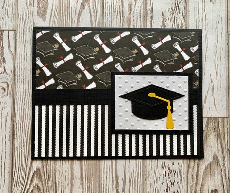 Graduation Cards Diy, Congrats Wishes, Graduation Card Sayings, High School Graduation Cards, Diy Graduation Cards, Graduation Cards Handmade, Grad Cards, Congrats Card, Graduation Diy