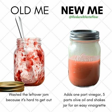 30 'Old Me vs. New Me' Memes That Might Help You Reduce Waste (New Posts) Old Me New Me, Prevent Food Waste, Amazing Food Hacks, Inspired By Charm, Simple Vinaigrette, Reduce Food Waste, Food Facts, New Me, Food Waste