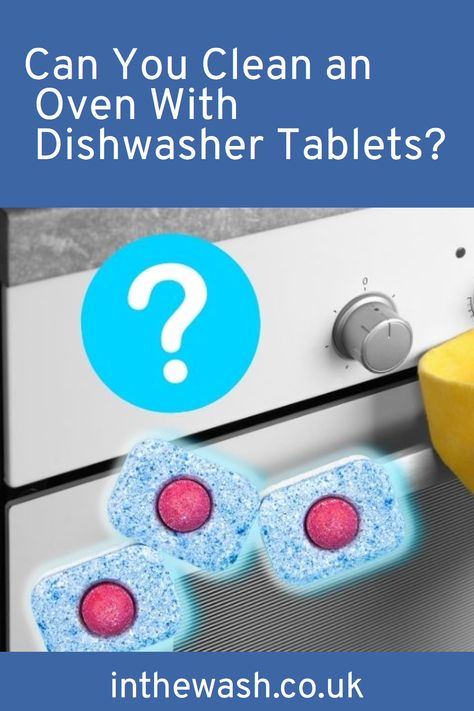 Wondering if you can clean an oven with dishwasher tablets? Find out in this article, and see some other ways to clean your oven. Best Oven Cleaner, Clean An Oven, Clean Oven Door, Oven Cleaning Easy, Oven Cleaning Hacks, Clean Your Oven, Clean Coffee, Cleaning Oven Racks, Dishwasher Pods