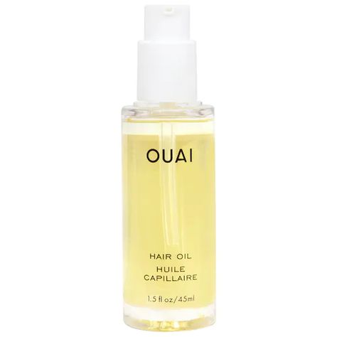 Hair Oil - OUAI | Sephora Ouai Hair Oil, Ouai Hair, Borage Oil, Best Hair Oil, Frizz Free Hair, Coily Hair, Oil Treatments, Frizzy Hair, Moisturize Hair