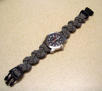 Paracord Watchband, Paracord Sling, Paracord Projects Diy, Paracord Watch, Paracord Accessories, Paracord Dog Leash, Paracord Bracelet Tutorial, Paracord Braids, Paracord Diy