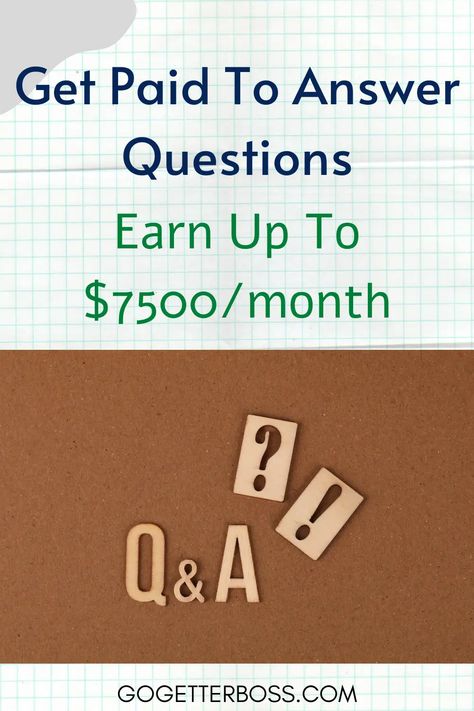 Learn how to get paid to answer questions. Make use of your expertise and start making money! | Make Money Online | Work From Home Ideas | Side Hustle Ideas | Side Hustle Ideas For Men & Women | Side Hustle Ideas for Stay-at-Home Moms | Easy Side Hustle Ideas | Best Side Hustle Ideas | Side Hustle Passive Income | Side Hustle Ideas At Home | Unique Side Hustle Ideas | Answer questions and get paid | Side Hustle Ideas For Men, Websites To Make Money, Side Hustle Ideas At Home, Typing Jobs From Home, Side Hustle Money, Weekend Jobs, Side Hustle Passive Income, Typing Jobs, Testing Strategies