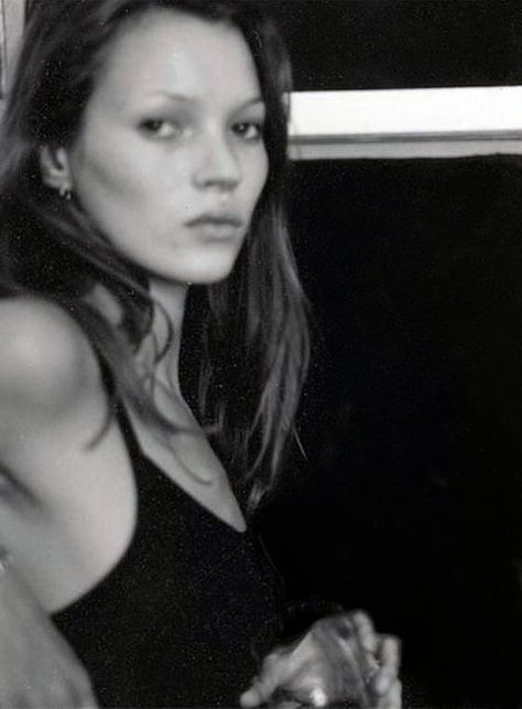 Glen Luchford, Kate Moss, Jam, A Woman, Diamonds, Black And White, Hair, White, Black