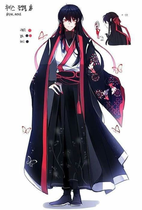 Ninja Outfit, Anime Kimono, Anime Boy Hair, Male Kimono, Kimono Design, Clothing Design Sketches, Drawing Anime Clothes, Dress Design Sketches, Anime Dress