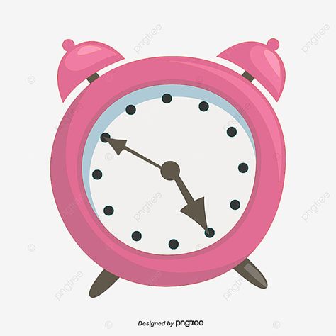 Alarm Clock Png, Pink Alarm Clock, Clock Png, Baby Shower Scrapbook, Clock Clipart, Clock Vector, Retro Alarm Clock, Baby Boy Art, Pink Clocks