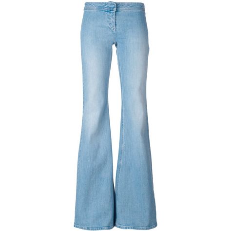 Balmain Bootcut Jeans (30,655 PHP) ❤ liked on Polyvore featuring jeans, light blue, bootcut jeans, flare jeans, distressed flare jeans, ripped blue jeans and torn jeans Flare Jeans And Boots, Light Blue Ripped Jeans, Pants Light Blue, Balmain Jeans, Jeans Flared, Blue Flare Jeans, Destructed Jeans, Metallic Jeans, Jeans Destroyed