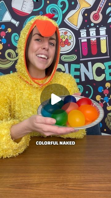 Nancy Bullard on Instagram: "Colorful Naked Eggs! #eggsperiment #easter #science #scienceteacher #scienceexperiment #scienceforkids #rubberegg #osmosis #teachersofinstagram #stem" Rubber Egg, Easter Science, Fun Experiments, Experiments Kids, Stem Ideas, Kid Experiments, Kids Science, Parenting 101, Coloring Easter Eggs