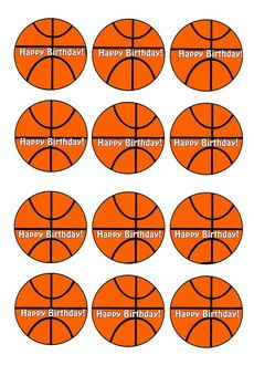 Basketball Birthday Cake, Basketball Cupcakes, Basketball Store, Basketball Painting, Basketball Tattoos, Basketball Game Outfit, Basketball Drawings, Basketball Decorations, Photo Cake Topper